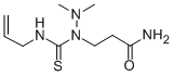 Propanamide, 3-(2,2-dimethyl-1-((2-propenylamino)thioxomethyl)hydrazin o)-