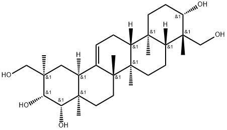 (+)-Oleana-12-ene-3β,21β,22β,24,29-pentol
