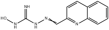 (2-quinolinylmethylene)-N-hydroxy-N'-aminoguanidine