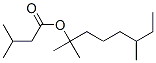 1,1,5-trimethylheptyl isovalerate