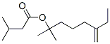 1,1-dimethyl-5-methyleneheptyl isovalerate