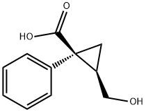 (1S,2R)-2-(羟甲基)-1-苯基环丙基甲酸