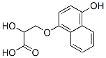 3-(4-hydroxy-1-naphthoxy)lactic acid