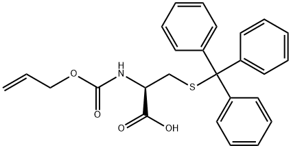 N-[(2-丙烯基氧基)羰基]-S-(三苯基甲基)-L-半胱氨酸