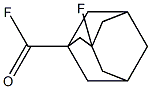 Tricyclo[3.3.1.13,7]decane-1-carbonyl fluoride, 3-fluoro- (9CI)