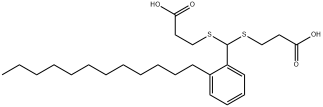 5-(2-dodecylphenyl)-4,6-dithianonanedioic acid
