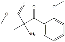 Phenylalanine,  2-methoxy--alpha--methyl--bta--oxo-,  methyl  ester