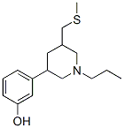 3-(3-hydroxyphenyl)-5-((methylmercapto)methyl)-N-n-propylpiperidine