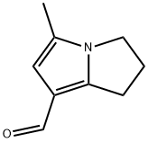 1H-Pyrrolizine-7-carboxaldehyde, 2,3-dihydro-5-methyl- (9CI)