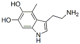4-methyl-5,6-dihydroxytryptamine