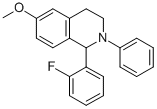1,2,3,4-Tetrahydro-1-(2-fluorophenyl)-6-methoxy-2-phenylisoquinoline