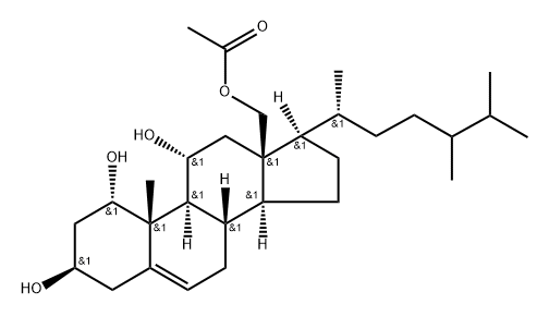 (24ξ)-Ergost-5-ene-1α,3β,11α,18-tetrol 18-acetate