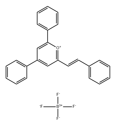 (E)-2,4-Diphenyl-6-(2-phenylethenyl)pyrilliumtetrafluoroborate