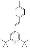 2,6-Bis(1,1-dimethylethyl)-4-((1E)-2-(4-methylphenyl)ethenyl)pyrylium