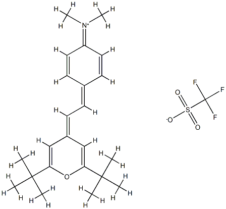 (E)-4-(2-(4-(Dimethylamino)phenyl)ethenyl)-2,6-bis(1,1-dimethylethyl)pyryliumsalt