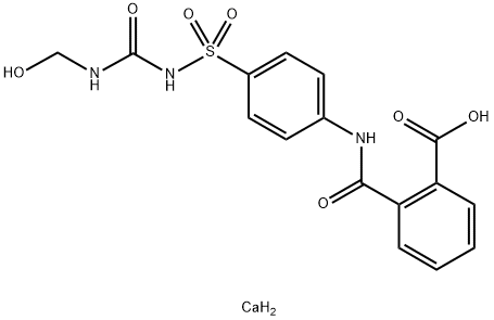 calcium 2-[[[4-[[[[(oxidomethyl)amino]carbonyl]amino]sulphonyl]phenyl]amino]carbonyl]benzoate