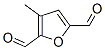 2,5-Furandicarboxaldehyde,  3-methyl-