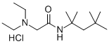 Acetamide, 2-(diethylamino)-N-(1,1,3,3-tetramethylbutyl)-, hydrochlori de