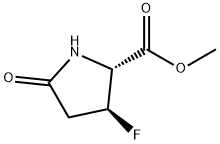 Proline, 3-fluoro-5-oxo-, methyl ester, trans- (9CI)