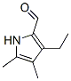 1H-Pyrrole-2-carboxaldehyde, 3-ethyl-4,5-dimethyl- (9CI)