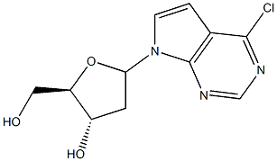 4-Chloro-7-(2-deoxy--D-ribofuranosyl)-7H-pyrrolo[2,3-d]-pyrimidine