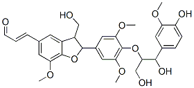 3-[2,3-Dihydro-2-[4-[2-hydroxy-2-(4-hydroxy-3-methoxyphenyl)-1-(hydroxymethyl)ethoxy]-3,5-dimethoxyphenyl]-3-hydroxymethyl-7-methoxybenzofuran-5-yl]propenal