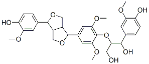 2-[2,6-Dimethoxy-4-[tetrahydro-4-(4-hydroxy-3-methoxyphenyl)-1H,3H-furo[3,4-c]furan-1-yl]phenoxy]-1-(4-hydroxy-3-methoxyphenyl)-1,3-propanediol