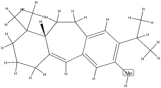 [11aS,(-)]-2,3,4,10,11,11aα-Hexahydro-1,1-dimethyl-8-(1-methylethyl)-1H-dibenzo[a,d]cycloheptene-7-ol