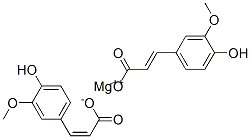 magnesium(2+) (Z)-4'-hydroxy-3'-methoxycinnamate