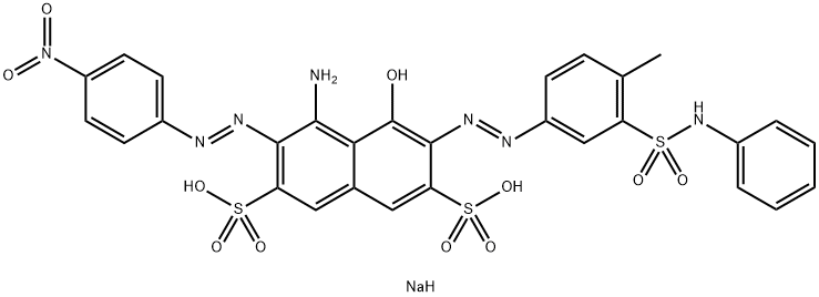 disodium 4-amino-5-hydroxy-6-[[4-methyl-3-[(phenylamino)sulphonyl]phenyl]azo]-3-[(4-nitrophenyl)azo]naphthalene-2,7-disulphonate