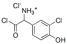 [2-chloro-1-(3-chloro-4-hydroxyphenyl)-2-oxoethyl]ammonium chloride