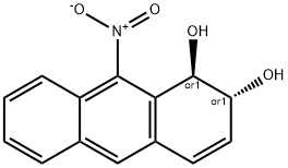 1,2-dihydroxy-9-nitro-1,2-dihydroanthracene