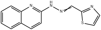 2-Thiazolecarbaldehyde (quinolin-2-yl)hydrazone