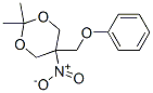2,2-DIMETHYL-5-NITRO-5-PHENOXYMETHYL-1,3-DIOXANE