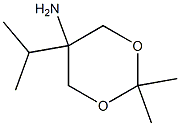 1,3-Dioxan-5-amine,2,2-dimethyl-5-(1-methylethyl)-(9CI)