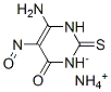6-amino-2,3-dihydro-5-nitroso-2-thioxopyrimidin-4(1H)-one, ammonium salt