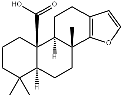 (-)-4,4,8-Trimethyl-18-nor-15-oxa-5α-androsta-13,16-diene-19-oic acid