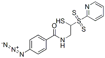 4-azidobenzoyl-2-mercapto-N-ethylamide-2'-thiopyridine disulfide
