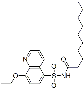 N-[(8-Ethoxyquinolin-5-yl)sulfonyl]decanamide