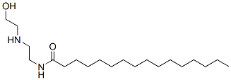 Hexadecanamide, N-[2-[(2-hydroxyethyl)amino]ethyl]-, 2-chloroethanol-quaternized