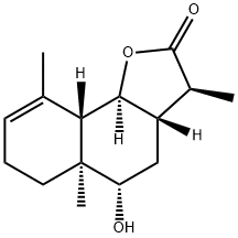 (3S)-3aβ,4,5,5a,6,7,9aβ,9bα-Octahydro-5α-hydroxy-3β,5aα,9-trimethylnaphtho[1,2-b]furan-2(3H)-one