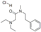 2-diethylamino-N-methyl-N-phenethyl-acetamide hydrochloride