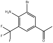 4'-氨基-5'-溴-3'-(三氟甲基)苯乙酮