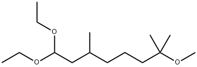1,1-diethoxy-7-methoxy-3,7-dimethyloctane