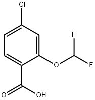 2 - (二氟甲氧基)-4 - 氯苯甲酸