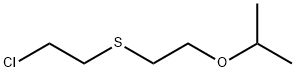 Propane, 2-[2-[2-chloroethyl)thio]ethoxy]-