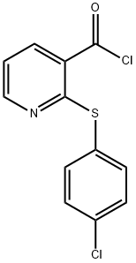 2-(4-氯苯基)硫代吡啶-3-羰酰氯