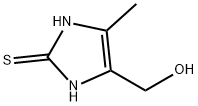 2H-Imidazole-2-thione, 1,3-dihydro-4-(hydroxymethyl)-5-methyl- (9CI)