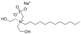 dodecylbis(2-hydroxyethyl)(phosphonatomethyl)ammonium, monosodium salt