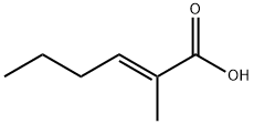 (E)-2-methylhex-2-enoic acid